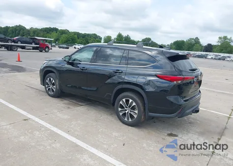 2021 Toyota Highlander Xle из США, поврежденный, VIN 5TDGZRBH2MS141750